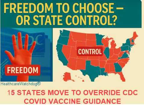 Blue States Break from CDC — Freedom to Choose or State Control?